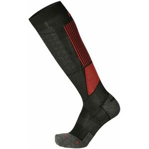 Mico Light Weight M1 ski socks - nero/rosso 41-43