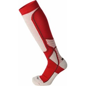 Mico Medium W.Warm control woman ski socks - rosso 35-36