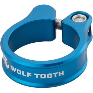 Wolf Tooth Seatpost Clamp 34.9mm-Blue uni