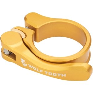Wolf Tooth Seatpost Clamp QR 34.9 mm - gold uni