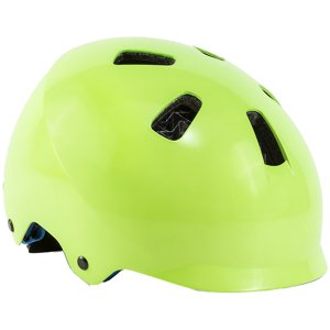 Bontrager Jet WaveCel Children's Bike Helmet - vis green/royal 48-52