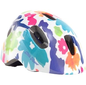 Bontrager Little Dipper MIPS Kids' Bike Helmet - pearl white/flamingo pink 46-50