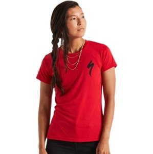 Specialized Women's S-Logo Tee SS - flo red L