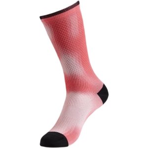 Specialized Soft Air Tall Sock - vivid coral distortion 36-39