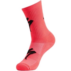 Specialized Techno Mtb Tall Logo Sock - imperial red 40-42