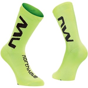 Northwave Extreme Air Sock - yellow fluo/black 44-47