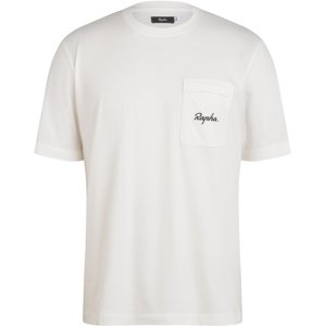 Rapha Men's Logo Pocket T-Shirt - White/Black XL