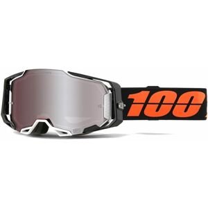 100% Armega HiPER Goggle Blacktail - Mirror Silver Lens uni