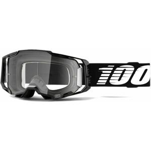 100% Armega Goggle Black - Clear Lens uni