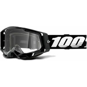 100% Racecraft 2 Goggle Black - Clear Lens uni
