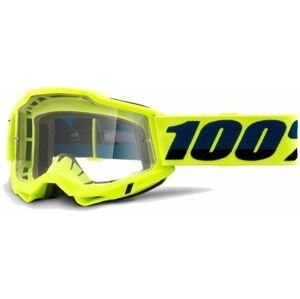 100% Accuri 2 Enduro Mtb Goggle Fluo/Yellow - Clear Lens uni