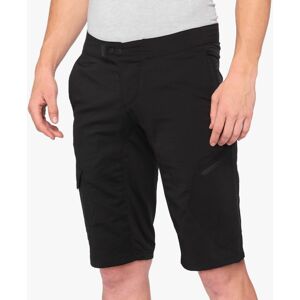 100% Ridecamp Shorts Black XL