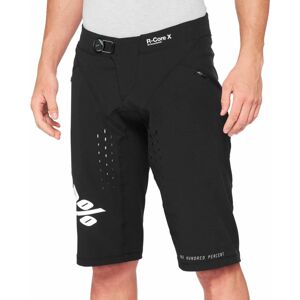 100% R-Core-X Shorts Black XL
