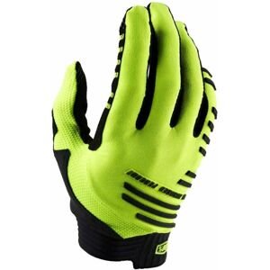 100% R-Core Gloves Fluo Yellow M