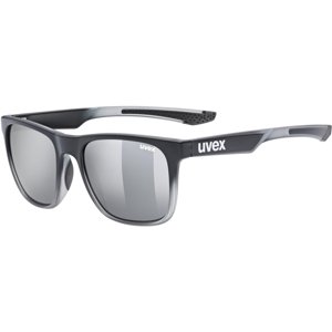 Uvex LGL 42 - black transparent/mirror silver uni