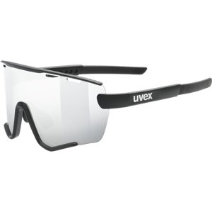 Uvex Sportstyle 236 Set - black mat/mirror silver + clear uni
