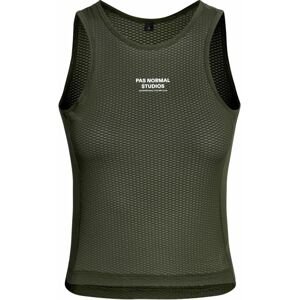 Pas Normal Studios Womens Sleeveless Base Layer - Olive S
