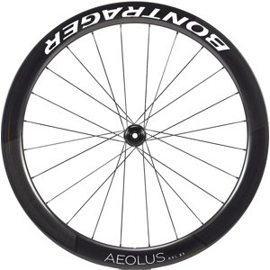 Bontrager Aeolus RSL 51 TLR Disc Road Wheel - black / white uni