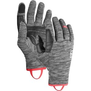 Ortovox Fleece light glove w - black steel blend XS