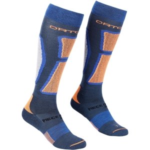 Ortovox Ski rock'n'wool long socks m - petrol blue 39-41