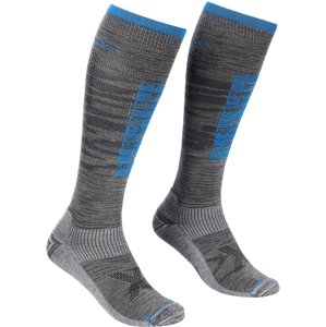 Ortovox Ski compression long socks m - grey blend 39-41