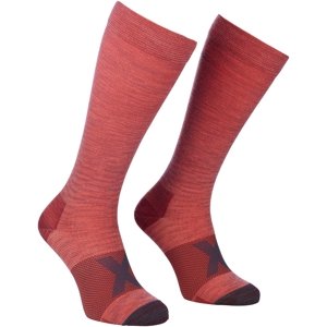Ortovox Tour compression long socks w - blush 35-38