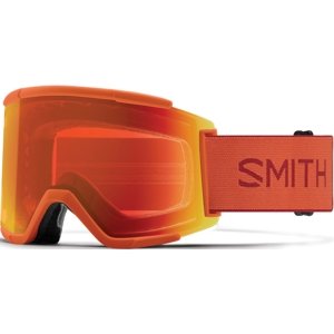 Smith Squad XL - Carnelian/Chromapop Everyday Red Mirror + ChromaPop Storm Yellow Flash uni