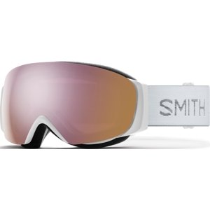 Smith I/O MAG S - White Chunky Knit/Chromapop Everyday Rose Gold Mirror + ChromaPop Storm Rose Flash uni