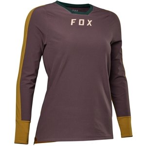 FOX Womens Defend Thermal Jersey - rootbeer M