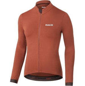 PEdALED W's Essential Longsleeve Jersey - Burnt Henna L