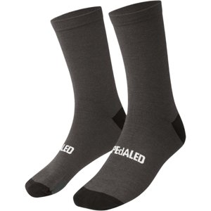 PEdALED Essential Merino Socks - Grey Ink 47-49