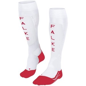 Falke SK5 Women Skiing Knee-high Socks - white 41-42