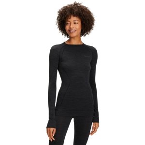 Falke Women long sleeve Shirt Wool-Tech - black XL