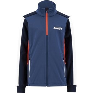 Swix Cross jacket Jr - Lake Blue 116