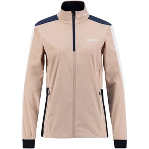 Swix Cross jacket Jr - Peach Whip 116