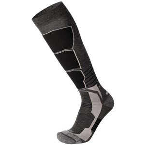 Mico Medium Weight Superthermo Natural Merino Ski Socks - antracite mel 38-40
