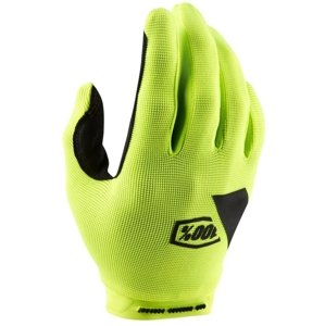 100% Ridecamp Gloves Fluo Yellow L