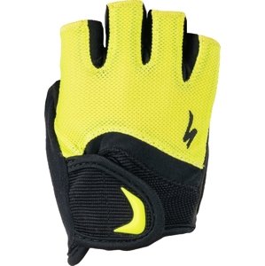 Specialized Kids Body Geometry Gloves Short Finger - hyper green XL