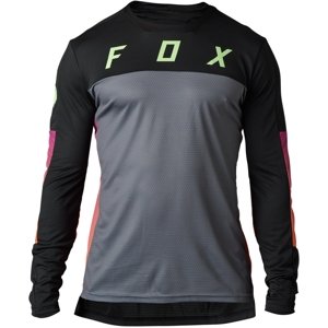 FOX Defend LS Jersey Cekt - Black XL