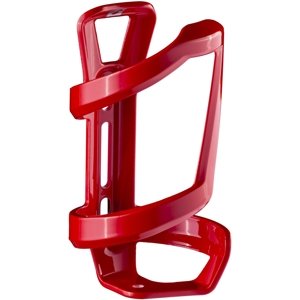 Bontrager Right Side Load Recycled Water Bottle Cage - red uni