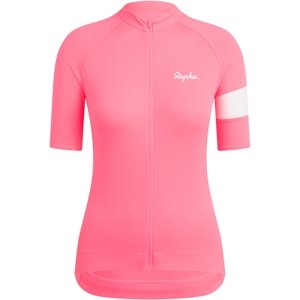 Rapha Women's Core Lightweight Jersey - High-Vis Pink/White M
