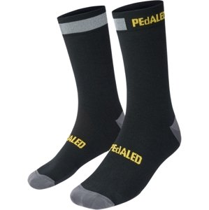 PEdALED Odyssey Reflective Socks - black M