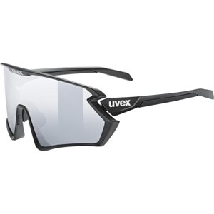 Uvex Sportstyle 231 2.0 Set - black matt/mirror silver + clear uni