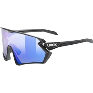 Uvex Sportstyle 231 2.0 P - black matt/mirror blue uni