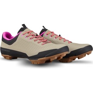 Specialized Recon ADV Shoe - taupe/dark moss green/fiery red/purple orchid 39