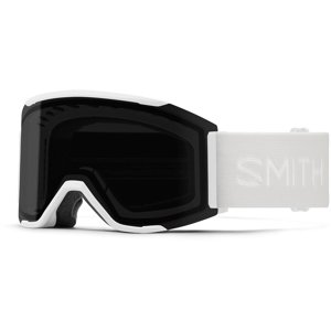 Smith Squad MAG - White Vapor/ChromaPop Sun Black  + ChromaPop Storm Blue Sensor Mirror uni