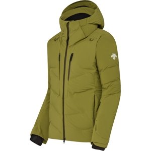 Descente Pánská péřová lyžařská bunda Swiss Down Hybrid Down Jacket - Olive Green L