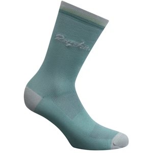 Rapha Logo Socks - Racing Green / Light Blue / Sea Green 44-46