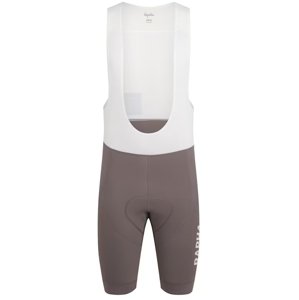 Rapha Men's Pro Team Winter Bib Shorts - Mushroom / White L