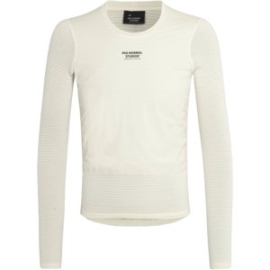 Pas Normal Studios Thermal Long Sleeve Baselayer Windproof - Off White M